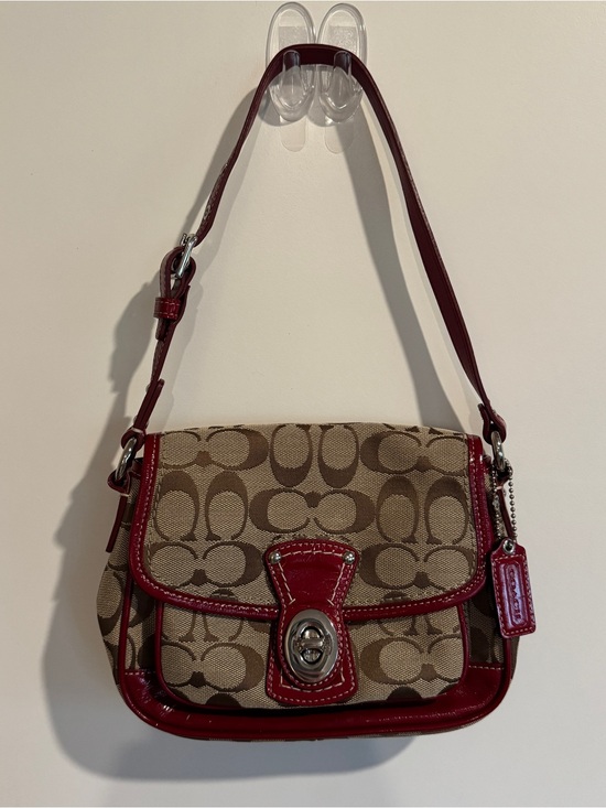 Coach Handbags - Coach Signature Legacy Shoulder Bag